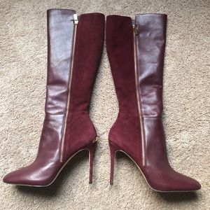 Michael Kors Clara Boot in Merlot